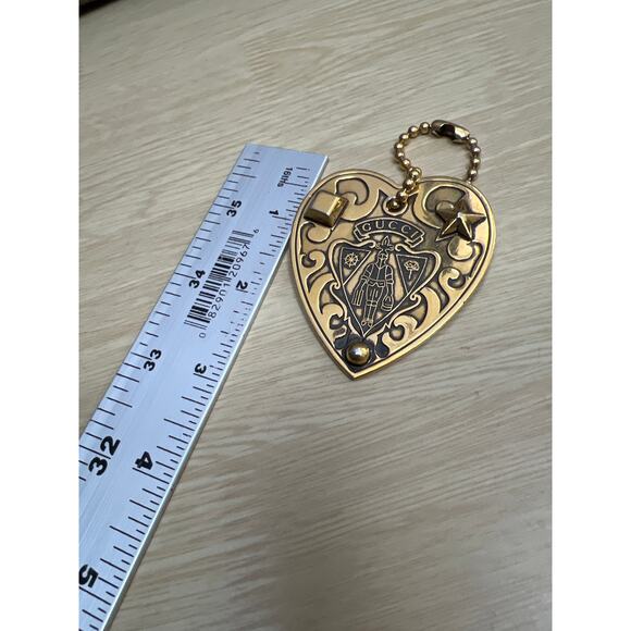 Vintage Gucci Pendant/Keychain Gold Tone - Picture 3 of 4